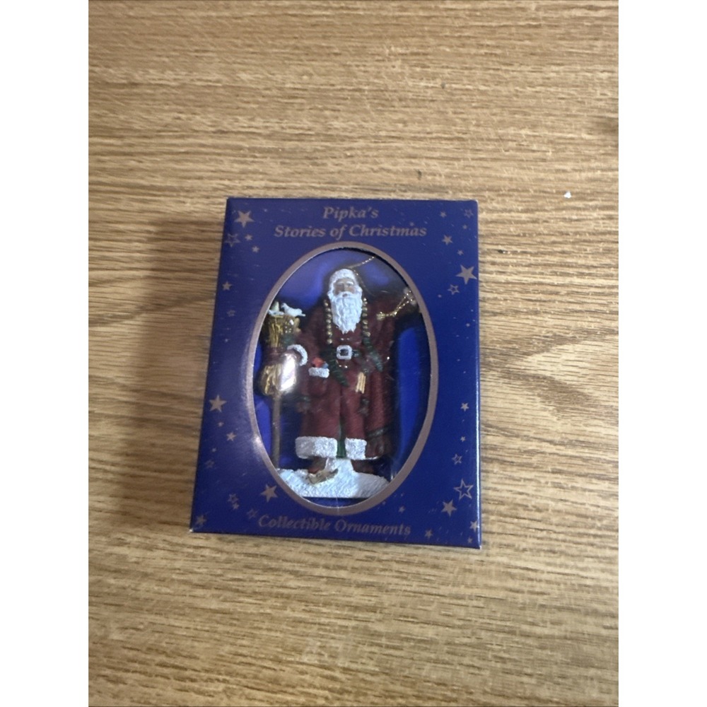 PIPKA'S Stories 'Swedish Father Christmas' Collectible Hanging Ornament Boxed